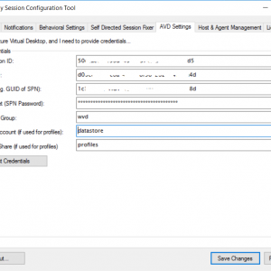 Running Azure Virtual Desktop?  Fix My Session has your back.  Provide information about your AVD tenant and resource group, and also provide information about any Azure File Shares hosting your FSLogix profiles. 